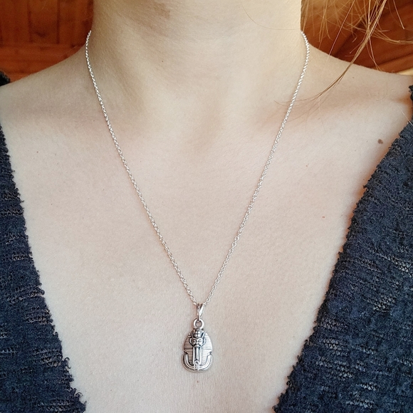 New Handmade Egyptian Pharoah Necklace - Picture 10 of 10